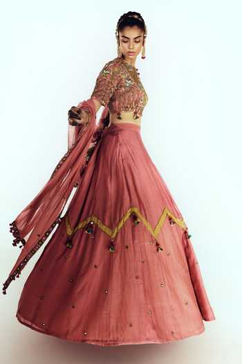 Zariya The Label Embellished Lehenga Set 