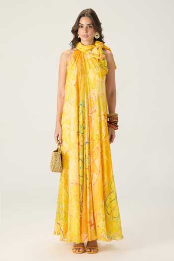 Saaksha & Kinni Natalia Floral Print Dress
