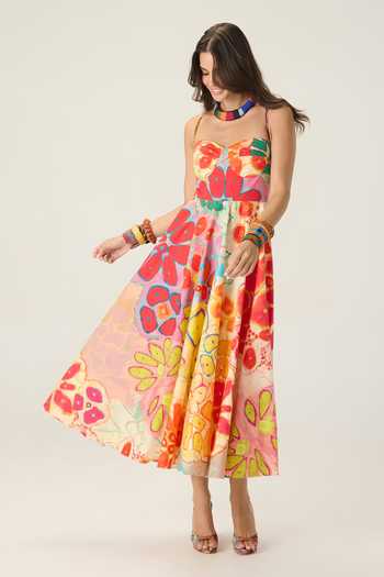 Saaksha & Kinni Marilyn Floral Print Dress