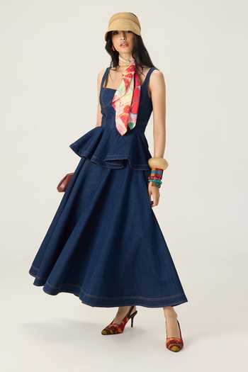 Saaksha & Kinni Lyro Denim Skirt 