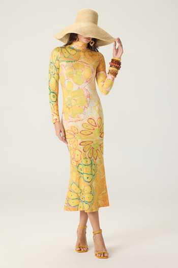 Saaksha & Kinni Renata Printed Midi Dress