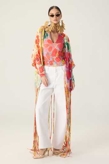 Saaksha & Kinni Kenzie Floral Print Bodysuit 