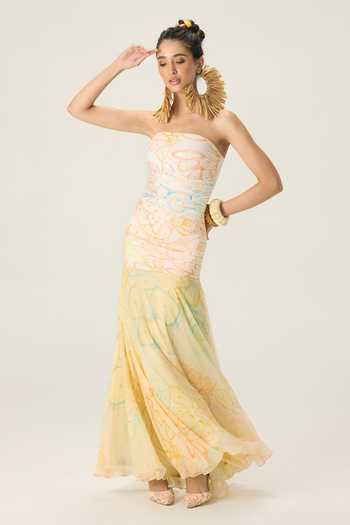 Saaksha & Kinni Josie Floral Print Dress