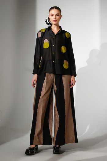 Stoique Union Color Block Wide Leg Pant 