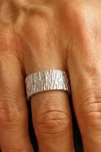 Arvino Rugged Textured Ring 