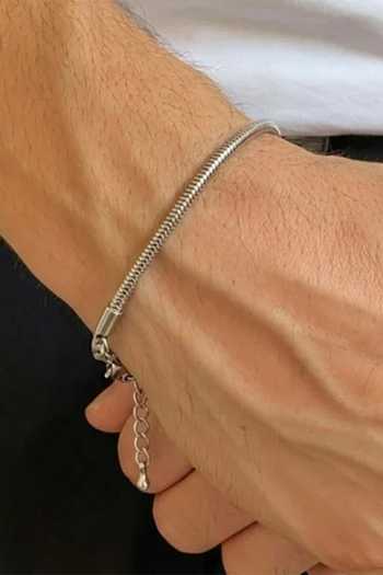Arvino Silver Coil Bracelet 
