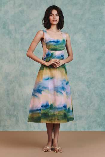 Saphed Prism Panelled Dress 