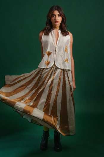 KA-Sha Kamal Waistcoat 