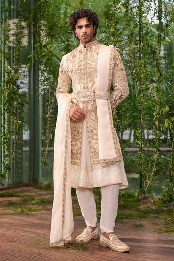 Jigar & Nikita Badshaah Royale Sherwani Set 