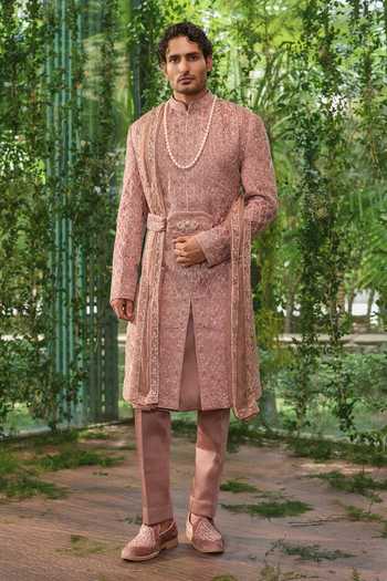 Jigar & Nikita Yuvraj The Imperial Realm Sherwani Set 