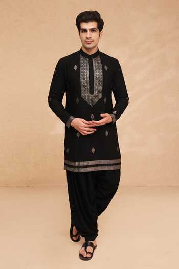 Manish Nagdeo Printed Kurta & Salwar Set 
