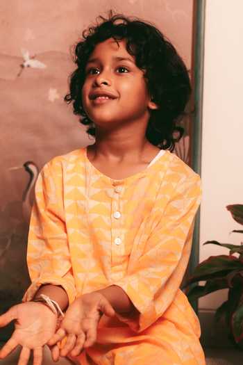 Love The World Today Chandan Printed Kurta Set