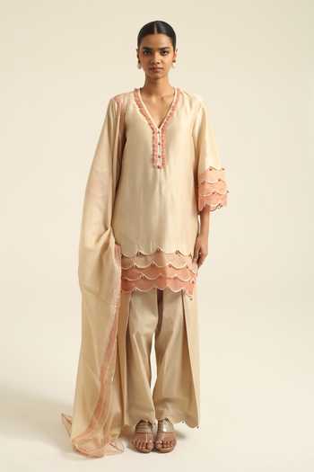 Poonam Dubey Miraya Embroidered Kurta Salwar Set 