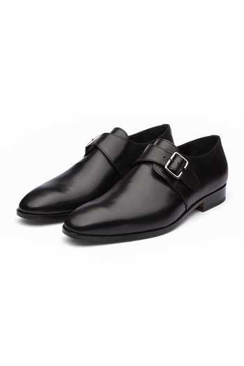 3dm Lifestyle Leather Diplomat Double Monkstrap Shoes 