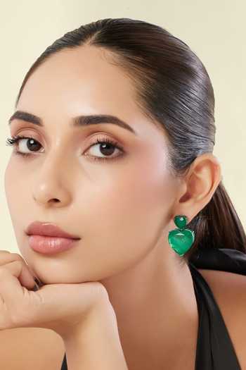 Isharya Dore Emerald Botox Earrings 