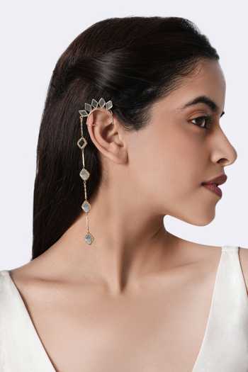 Vaidaan Ariella Fashion Mirror Earcuff - Single Pc 