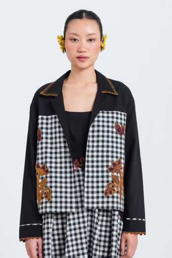 Jodi Groove Handloom Jacket 