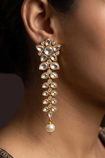 Joules By Radhika Sahaya Long Drop Earrings 