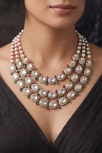 Joules By Radhika Kavisha Layered Necklace 