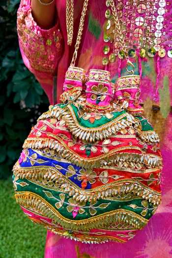 SG Collection By Sonia Gulrajani Jashn Gota Work Potli 