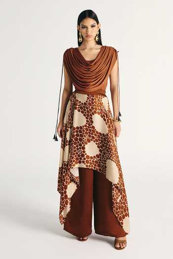 Kamaali Pret Aseel Skirt Pant Set 