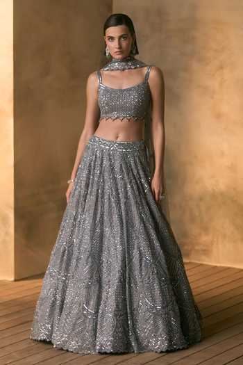 Angad Singh Estelle Embroidered Lehenga Set 