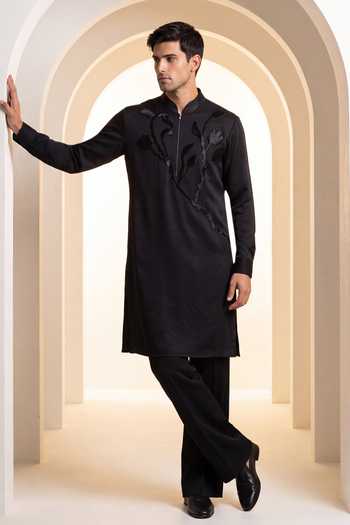 Amit Arora Embroidered Kurta & Palazzo Set 