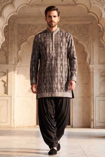 Amit Arora Embroidered Kurta & Salwar Set 
