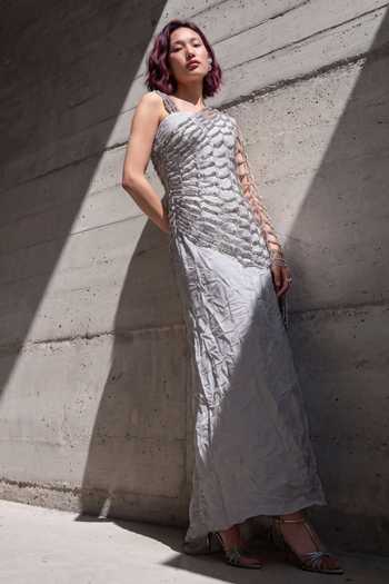 Devina Juneja Hamptons Draped Dress 