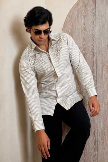 Menoir Ornate Stripe Shirt 