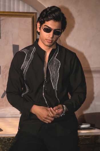 Menoir Sculpted Embellished Shirt 