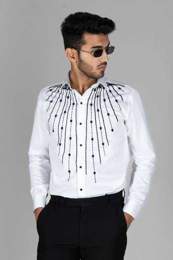 Menoir Hand Embroidered Shirt 