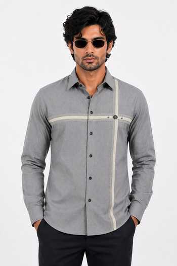 Menoir Arrow Grey Shirt 