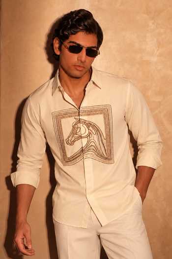 Menoir Artisan Embroidered Shirt 