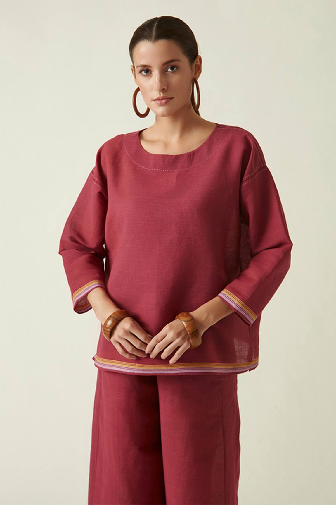 Payal Pratap Walter Cotton Handloom Top 