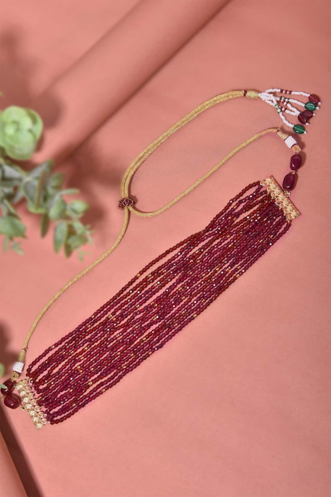 Swabhimann Jewellery Multi Layered Beaded Necklace
