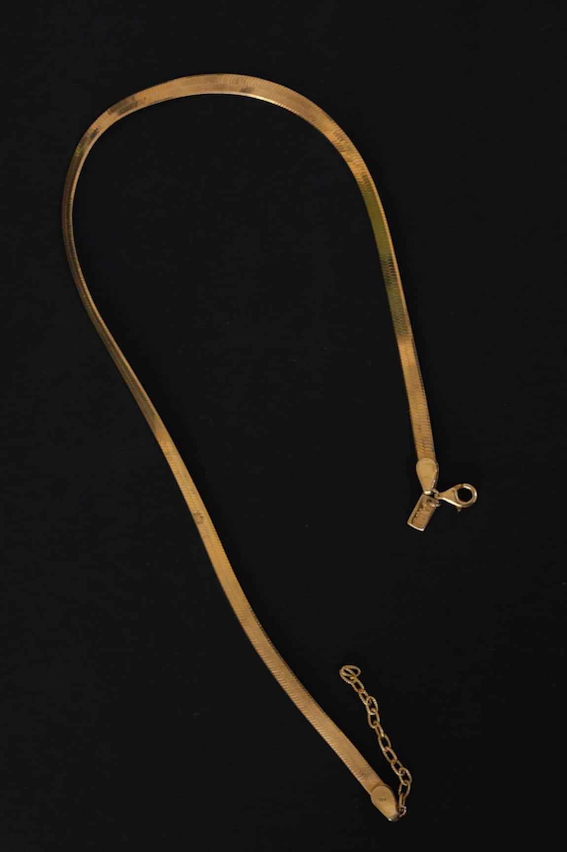 Anushka Jain Jewellery Snake Textured Chain - Single Pc