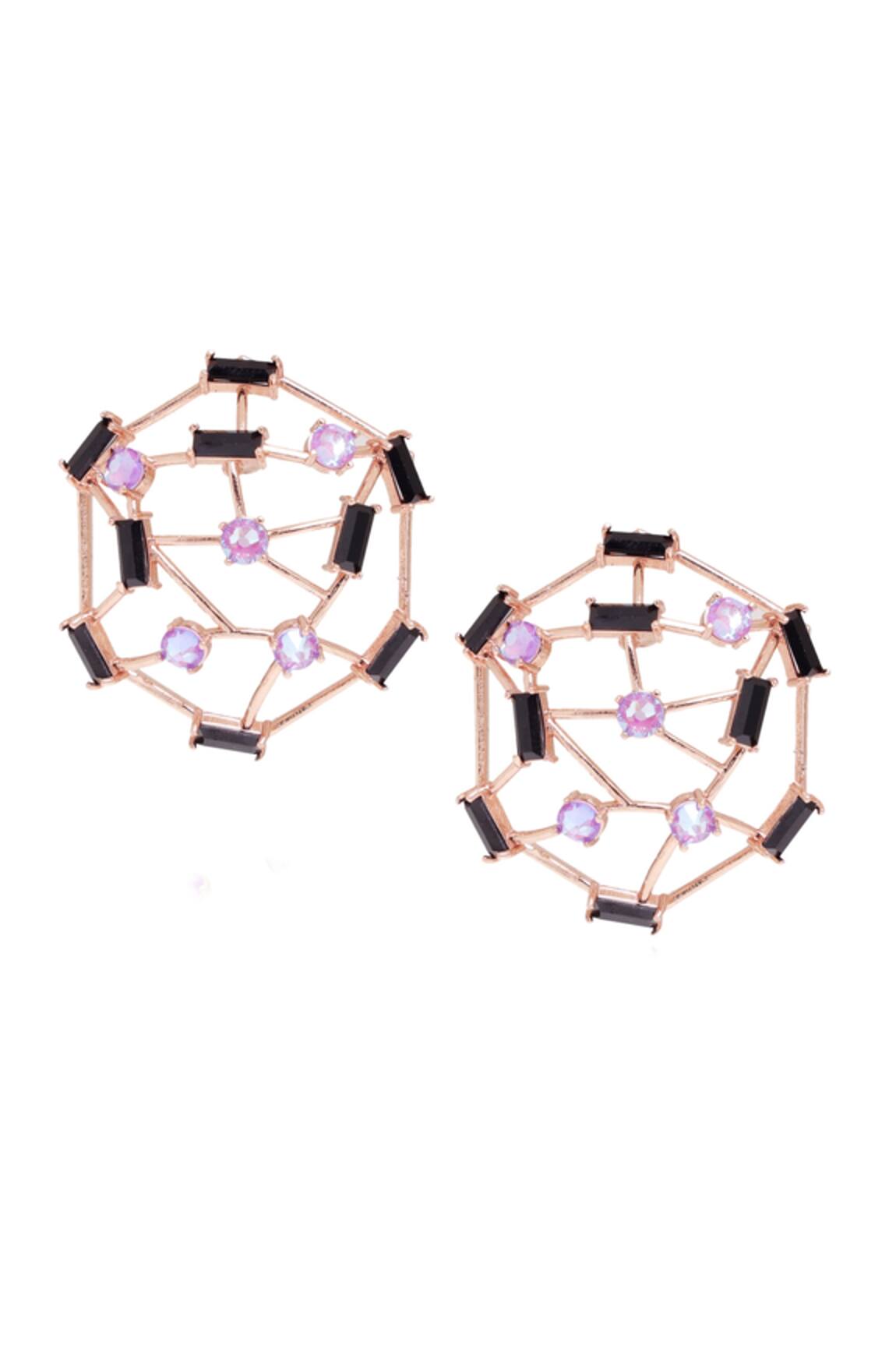 Esme By Aashna Dalmia Round Shaped Studs 