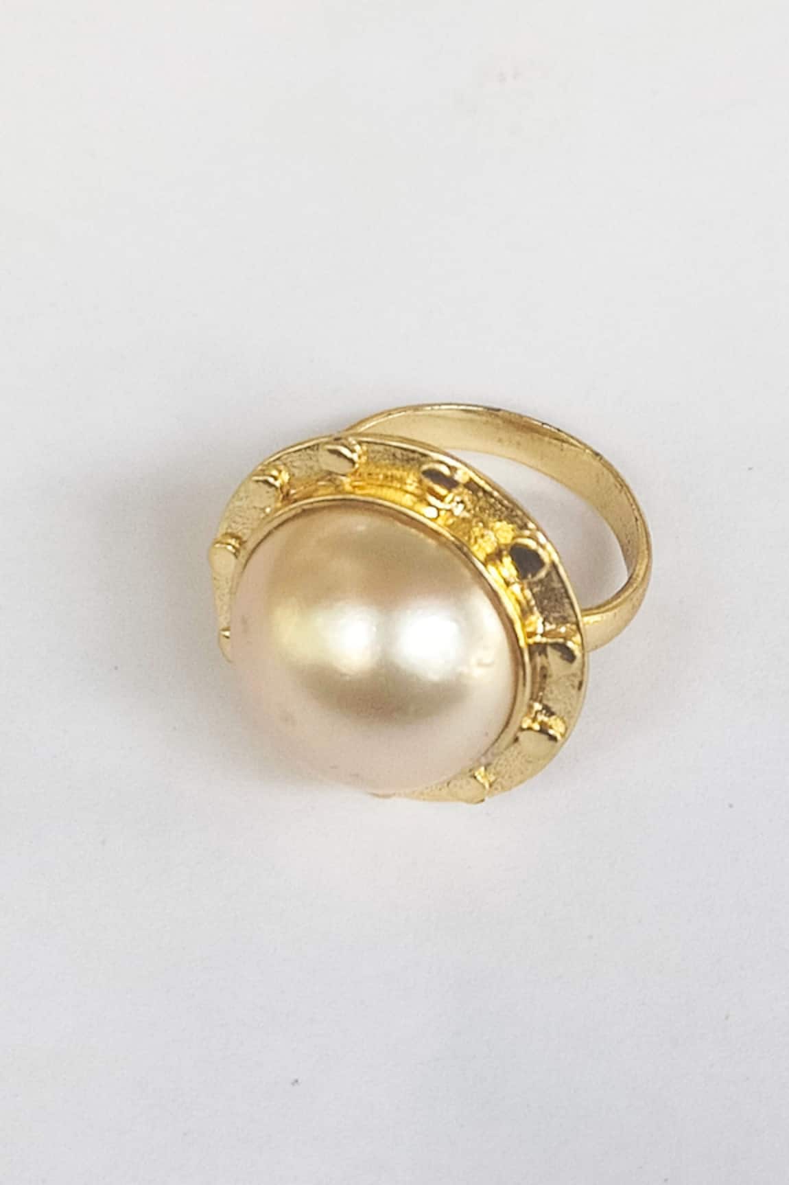 Bblingg Sangria Pearl Encrusted Ring