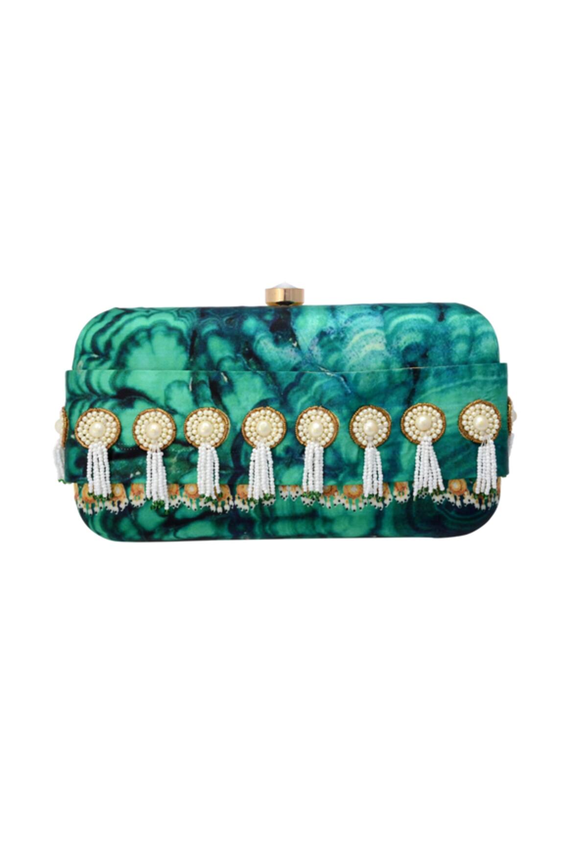 Puneet Gupta Jewellery Print Clutch