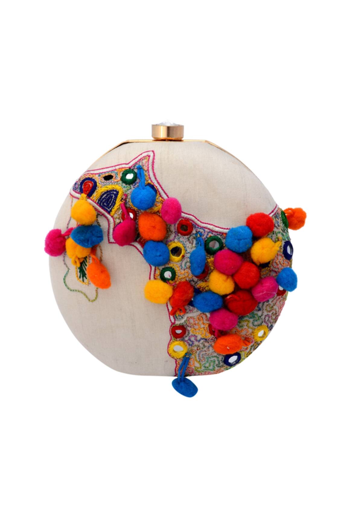 Puneet Gupta Bead Embroidered Clutch