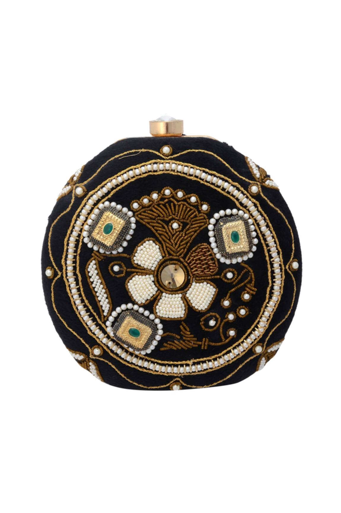 Puneet Gupta Bead Embellished Clutch