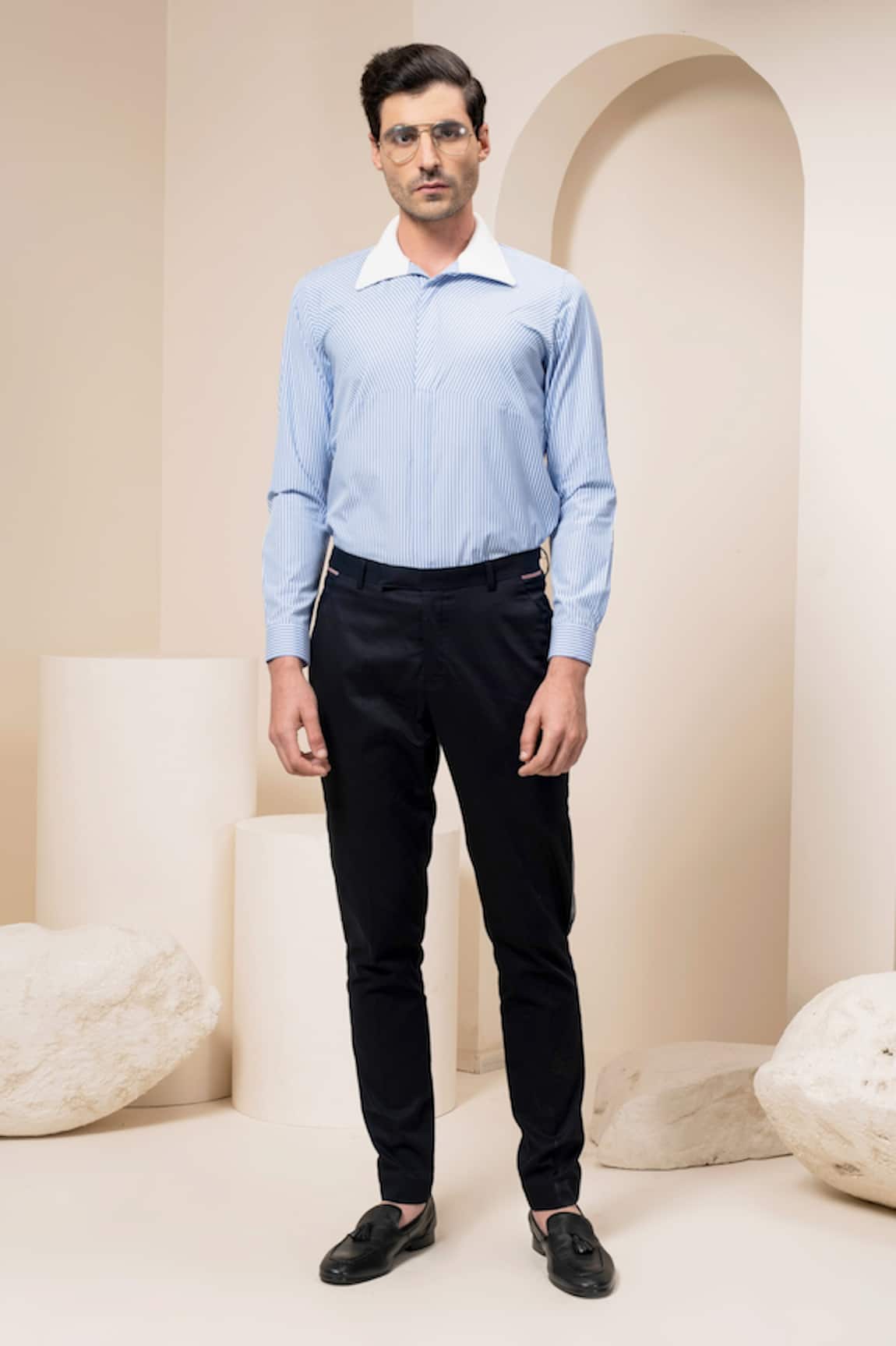 Abkasa Striped Shirt