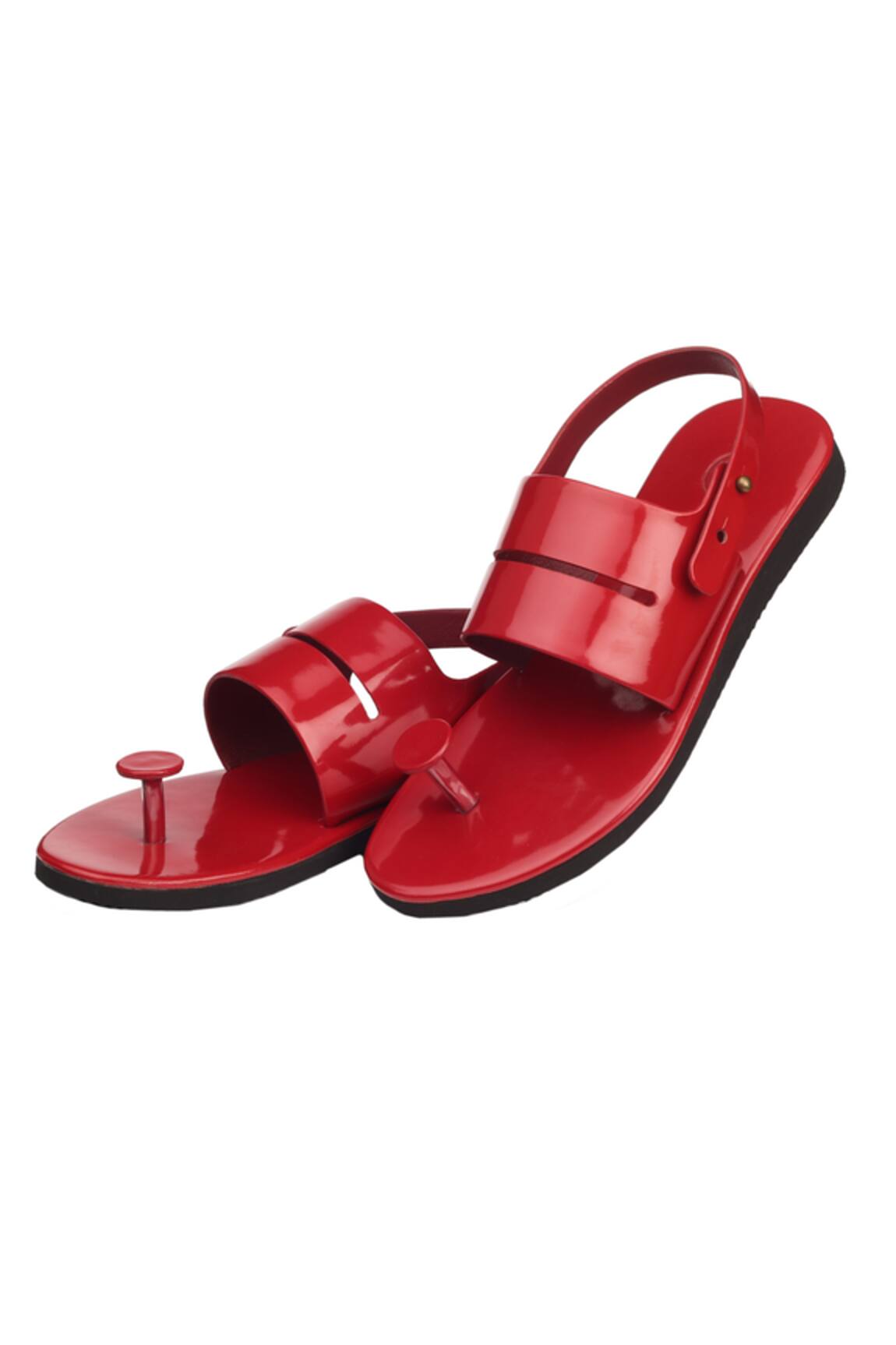 Rajesh Pratap Singh Handmade Khadau Sandals