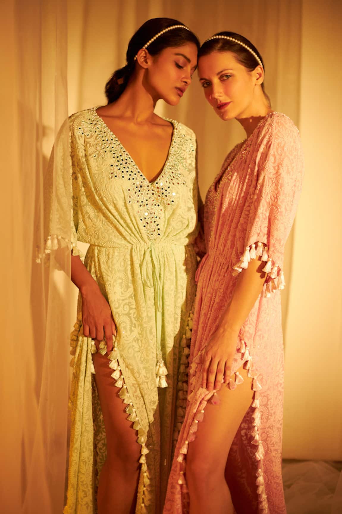 Cherie D Embroidered Kaftan