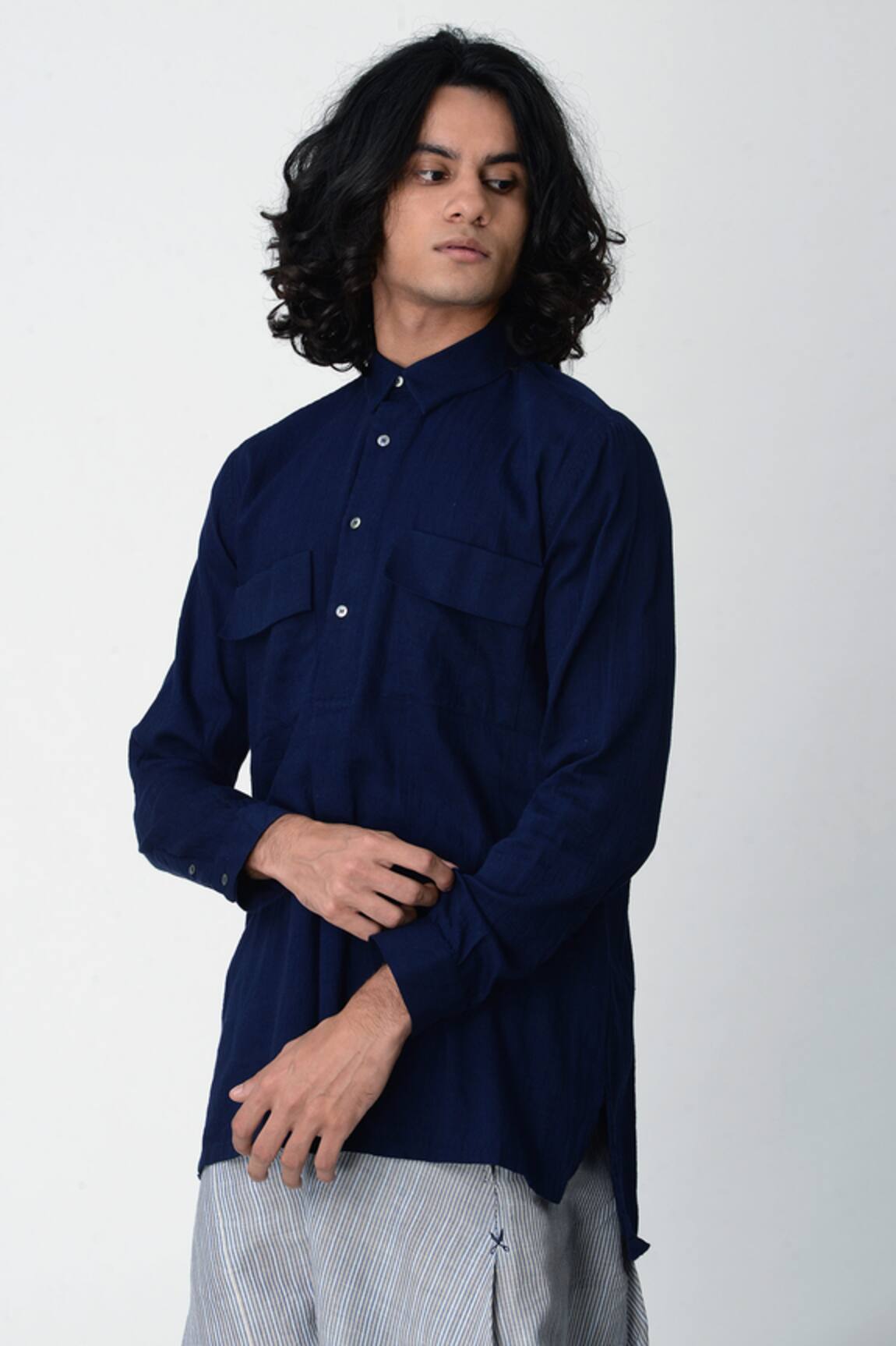 Rajesh Pratap Singh Handloom Cotton Shirt 