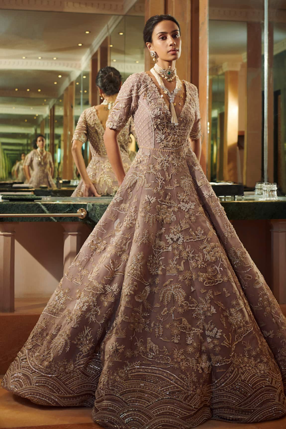 Sahil Kochhar Rangreja Gown