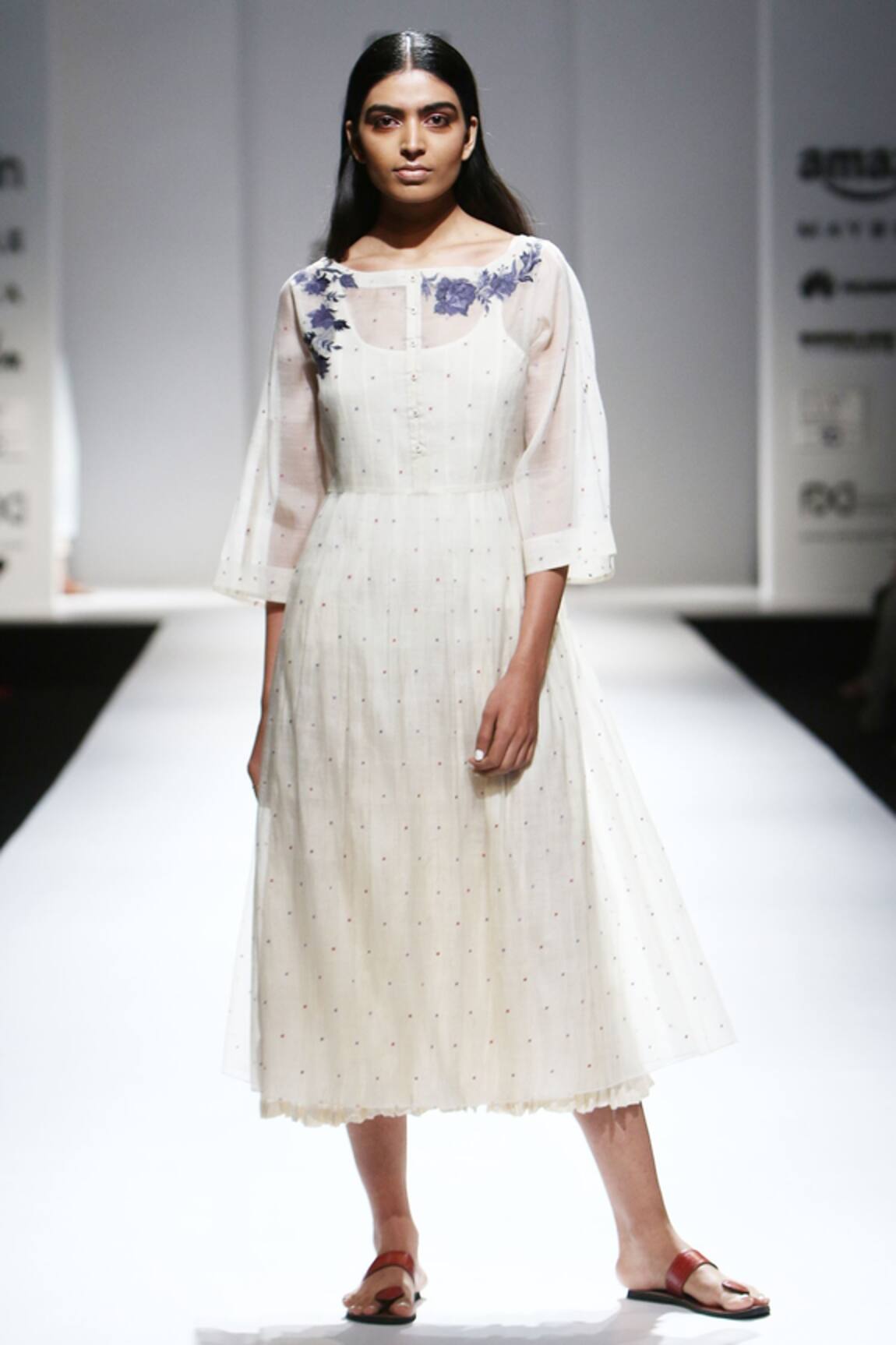 Prama By Pratima Pandey Chanderi Woven Kurta 