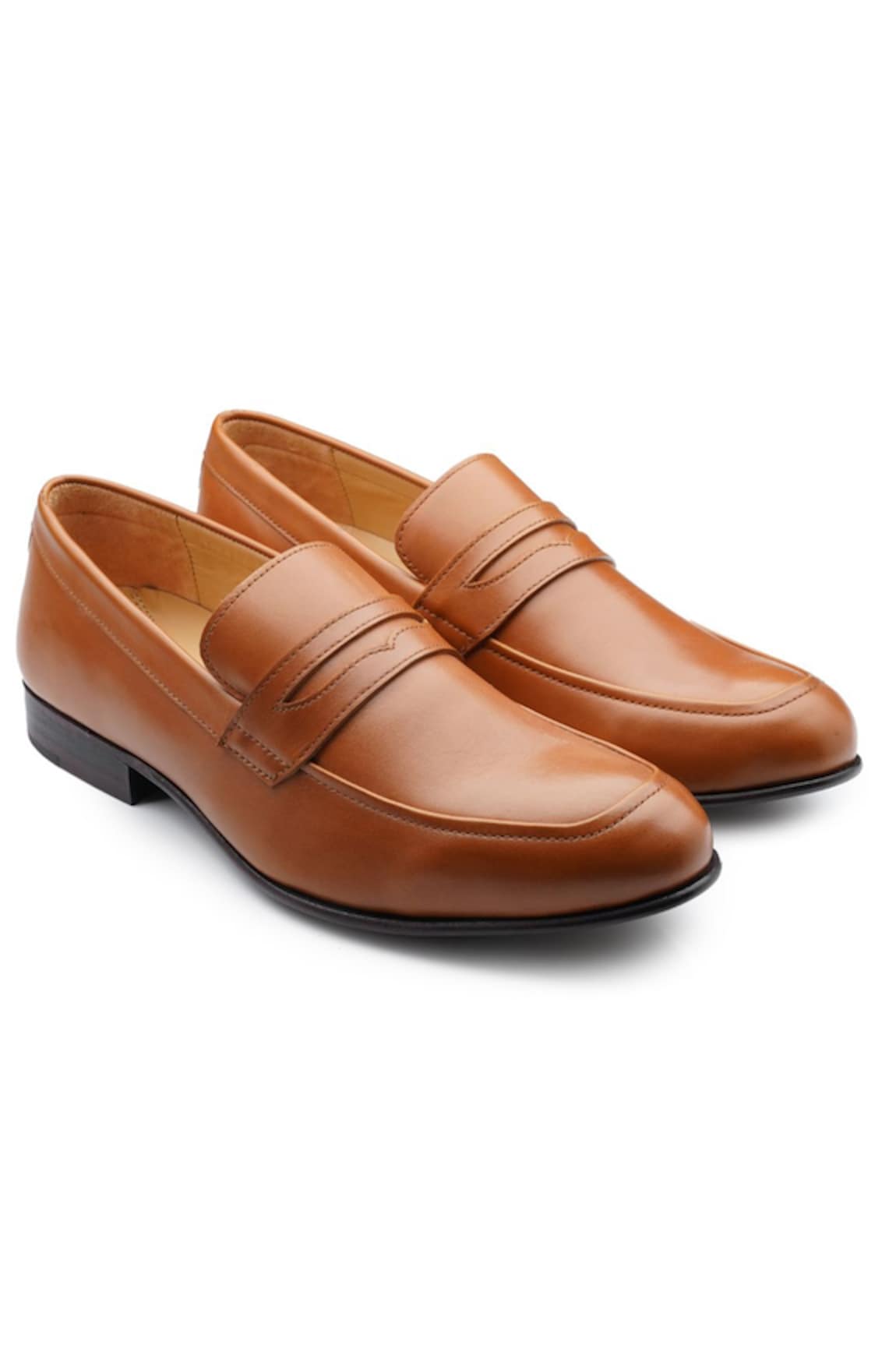 Rapawalk Leather Slip On Shoes