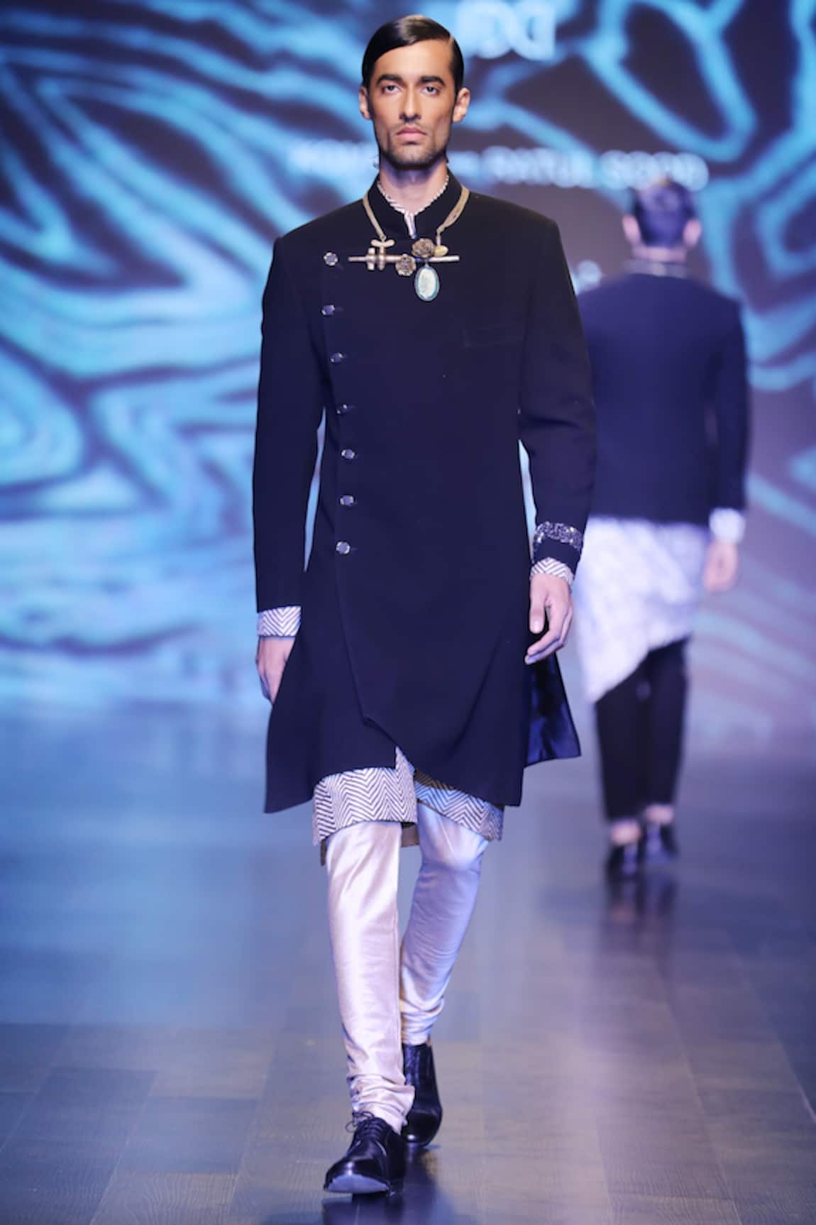 Kommal Sood Blended Cupro Ajkan Jacket 